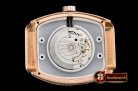 Franck Muller Vanguard Mens V45 Diams RG/LE/RU Black Diam ABF A2824