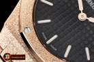 Audemars Piguet Royal Oak 33mm Frosted RG/RG Black JHF V2 Swiss Qtz
