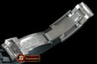 ROLACC020B - Black Rubber Strap 20/16 with SS Insignia Clasp