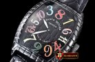 Replica Franck Muller FM Crazy Hours Jumbo Color Dreams CER/LE C