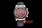 Rolex Daytona Cer RG/RU Brown Num BP Ult A7750 Mod