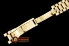 Rolex Daydate 36mm Flt YG/YG Brown Diam BP Swiss 2836
