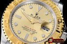 ROLYM094B - 16623 Yachtmaster Men TT Gold JF Asia 2836