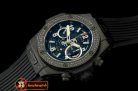 HUB0329B - Big Bang All Black Unico PVD/RU Skeleton Asian 7750