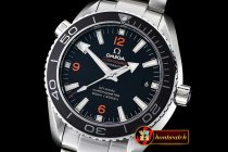 OMG0461C - Planet Ocean 45mm SS/SS Blk Bez Or Asia 2824 Mod 8500