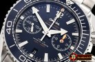 Omega Planet Ocean Chrono SS/SS Blue OMF V4 A7750 Mod