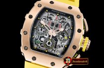 Richard Mille RM011-03 Felipe Massa LE RG/VRU Skele KVF A7750 Mod