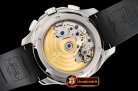 Patek Philippe Aquanaut Chronograph 5968A SS/RU (Blk) Blk/Gr YLF A7750