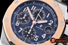 Replica Audemars Piguet Royal Oak Offshore RG Bez RG/SS Blue A77