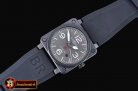 Replica Bell & Ross BR03-92 Military Ed. PVD/RU Grey Miyota 9015