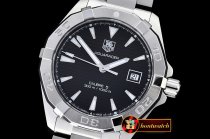Tag Heuer AquaRacer Calibre 5 SS/SS Black Asia 2824