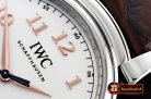 IWC Da Vinci IW356602 SS/LE White TWF Asia 2892