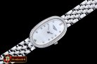 Longines Elegance Ladies Diams SS/SS Wht MOP TWF Swiss Qtz