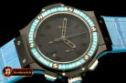 HUB0323D - Big Bang Pearl/ Sq Blue Ruby All Black A-7750