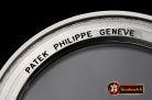 Patek Philippe Nautilus Jumbo 5711 SS/SS Grey/Stk PPF MY9015 Mod