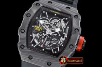 Richard Mille RM035-02 Rafael Nadal Blk FC/VRU Blk/Red C Miyota