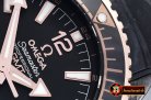 Omega Planet Ocean Deep Black RG/CER/RU Black BP A2836 Mod