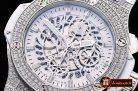 Fake Hublot Aero Big Bang Diams SS/RU Diams Skeletonal A7750 Mod