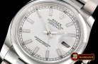 Rolex DateJust 36mm Oyst Dm 904L SS/SS White/Stk GMF SA3135