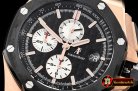 Audemars Piguet Royal Oak Offshore Novelty CER/RG/RU Blk/Wht JF V2 A3126