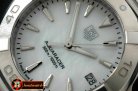 TAG0281A - Aquaracer Ladies Mid SS/SS MOP White Sticks S-Qtz