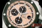 Audemars Piguet ROO 2018 "Combat" Grn CER/SS/RU Cream JF V2 A3126 Mod