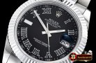 Rolex Datejust II DJ2 41mm Oyt Flt SS/SS Black Roman BP Asia 2813