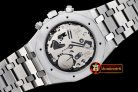 AP0357A - Royal Oak Chronograph Ref. 26320 SS/SS White VK Qtz