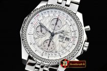 Breitling Bentley GT 44mm SS/SS White Pattern BP Ult Asia 7750