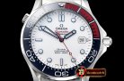 Omega Seamaster Commander 007 SS/SS White BP Asia 2836 Mod