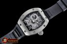 Richard Mille RM018 Tourbillon Boucheron SS/RU Black MY9015 Mod
