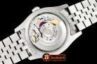 Rolex DateJust Jub Flt SS/SS Dark Blue Diam BP A3135 Mod