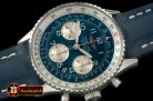 Replica Breitling Navitimer SS/LE Blue Num 7750