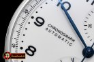 IWC Portuguese Chrono Ed 150 Years SS/LE Wht ZF A7750 Mod