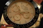 Replica Rolex Daytona 116528 YG/LE Gold Stk A-7750 Sec@6