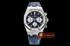 Audemars Piguet Royal Oak Chronograph 26320ST SS/LE Blue/Wht JHF A7750