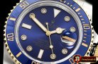 Rolex Submariner 116613 Cer YG/SS Blue Diam GMF A2836