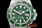 Rolex Submariner 116610LV 904L SS/SS Green NAIL Asia 3135