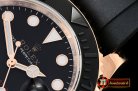 Rolex YachtMaster 116655 40mm RG/RU Black ARF SH3135 Mod