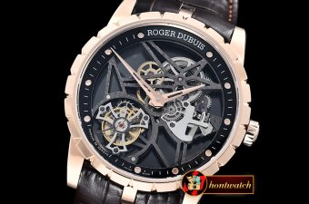 Roger Dubuis Excalibur RDDBEX0392 Tourbillon RG/LE Skele Tourbillon