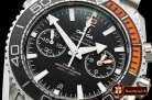 Omega P-Ocean Chrono Blk/Org SS/SS Black JHF A7750 Mod9900