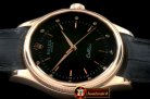 Replica Rolex 2014 Cellini Time RG/LE Black Asia 2824