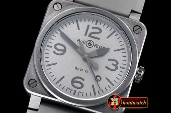 Bell Ross BR03-92 CER/RU Grey Miyota 9015