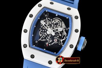 Richard Mille RM055 Bubba Watson CER/VRU Blue Sk Blue KVF MY8215 Mod