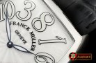 Franck Muller Crazy Hours Curvex Mens SS/LE White Asia 21J Mod