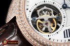 Cartier Cle De Cartier Tourb Diams RG/LE Brown White Asia HW