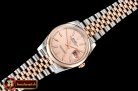 Rolex DateJust 36mm Jub Dome RG/SS Rose/Stk BP A2813