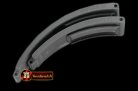 ROLACC020C - Black Rubber Strap 20/16 with YG Insignia Clasp