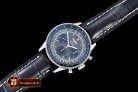 Replica Breitling Navitimer SS/LE Grey/Black Asia 7750 Mod
