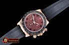 Rolex Daytona Cer RG/RU Brown Num BP Ult A7750 Mod
